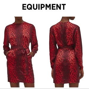 NWT Equipment Gerarda Silk Dress - sz 10